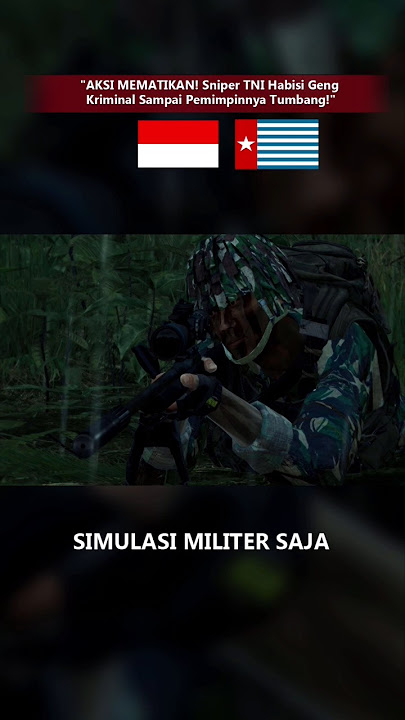 ➤SATU PER SATU TUMBANG! Geng Kriminal Disapu Bersih oleh Sniper TNI! ARMA III MACHINIMA FILM
