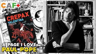 A Page I love with Comic Artist Paul Pope