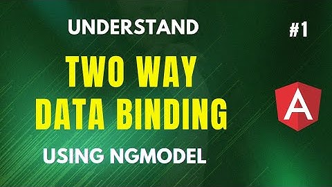 Two way data binding in angular