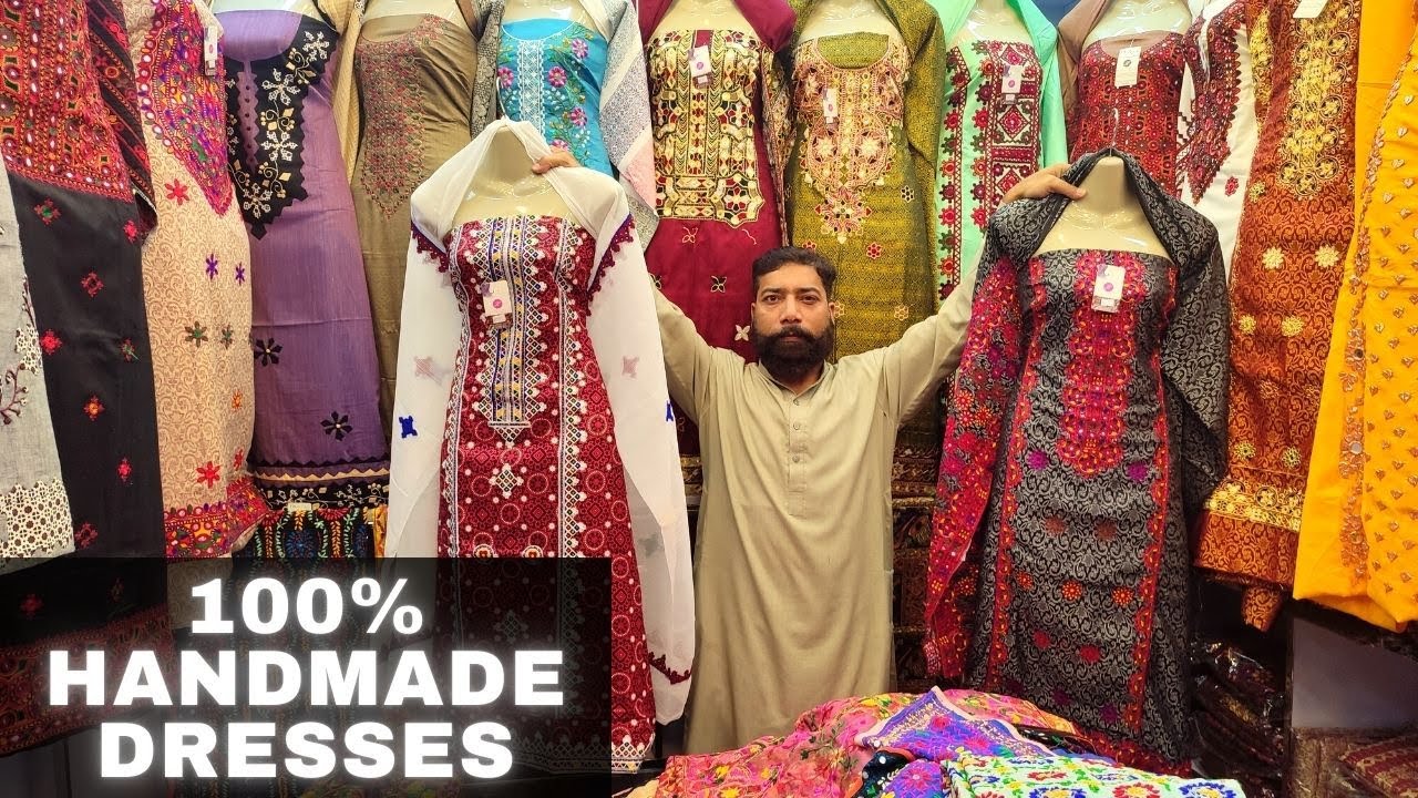 HANDMADE DRESS DESIGN IN PAKISTAN MODERN STYLE DRESSES GIRLS FANCY