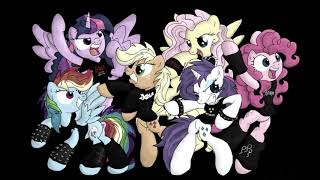 Video thumbnail of "My little pony: La magia de la amistad - Opening (BlackMetal cover)"