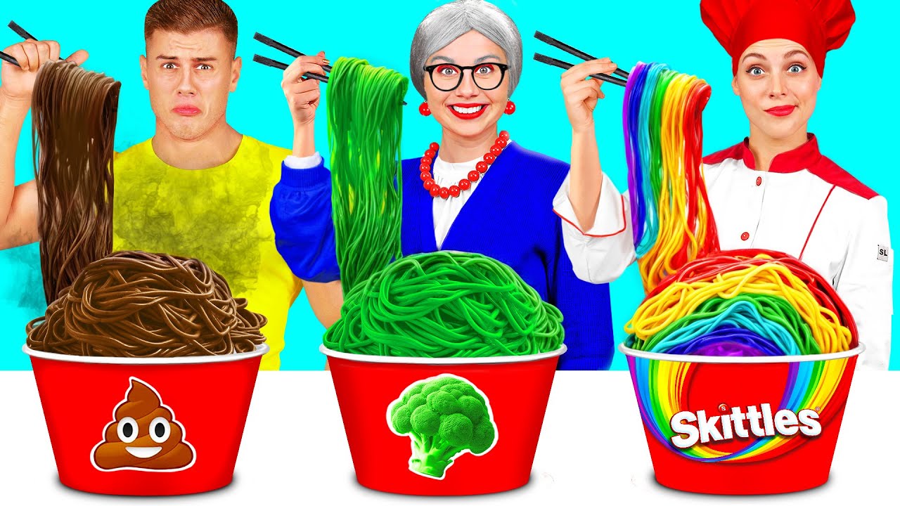 Кулинарный Челлендж: Я против Бабушки | Кухонные Лайфхаки и Хитрости от Fun Tun