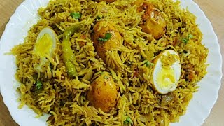 ఎగ్ బిర్యాని/Restaurant Style Egg Biryani/Hotel Style Egg Biryani Recipe