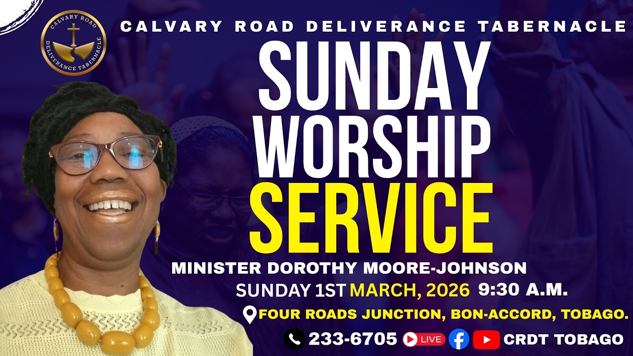 SUNDAY WORSHIP SERVICE WITH MINISTER DOROTHY MOORE-JOHNSON