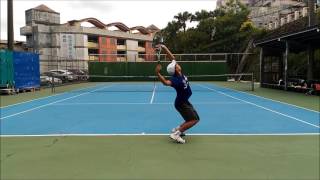 college tennis recruiting video Hsiang Yi Wang