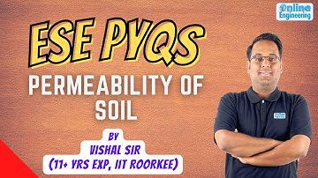 Permeability of Soil || ESE Previous Year Questions || Demo Video || Vishal Bhatt Sir