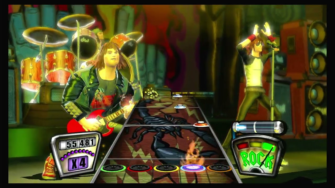 Guitar Hero II Xbox 360 Bad Reputation 4 Stars Hard