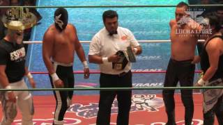 star black vs Sadico campeonato welter occidente CMLL