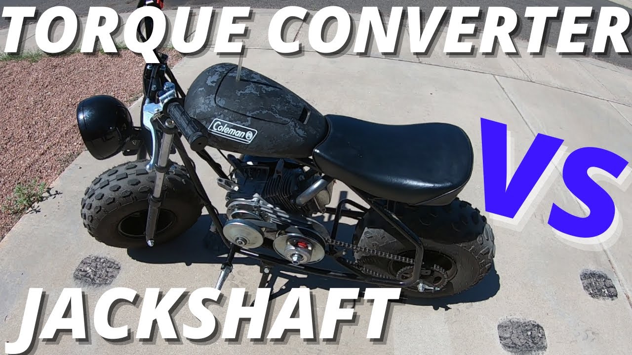 Coleman CT200UEX Torque converter jackshaft comparison /install YouTube