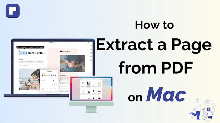 How to Extract a Page from PDF on Mac | Wondershare PDFelement 8