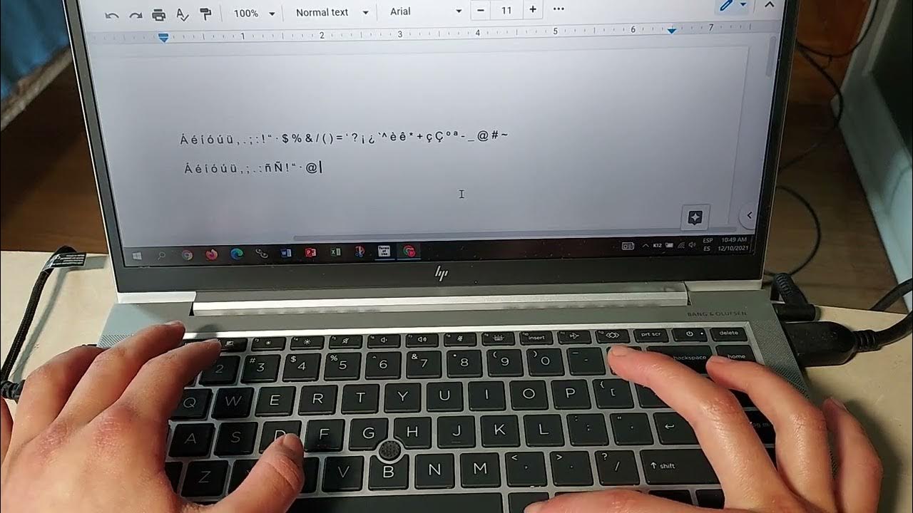 How To Type Spanish Characters On Keyboard