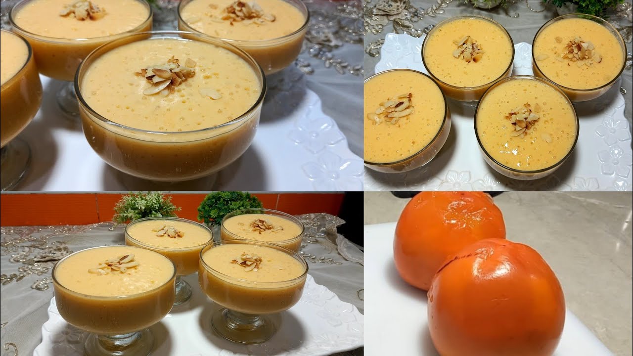 فلان بنكهة الكاكي بطريقة سهلة و بسيطة تقدري توجديها في أقل من 5 دقائق