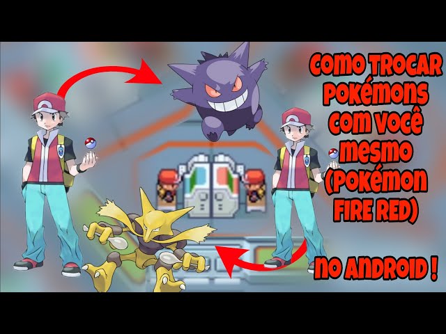 Como evoluir os Pokémon que são por troca (trade) #pokémon #pokemonfir