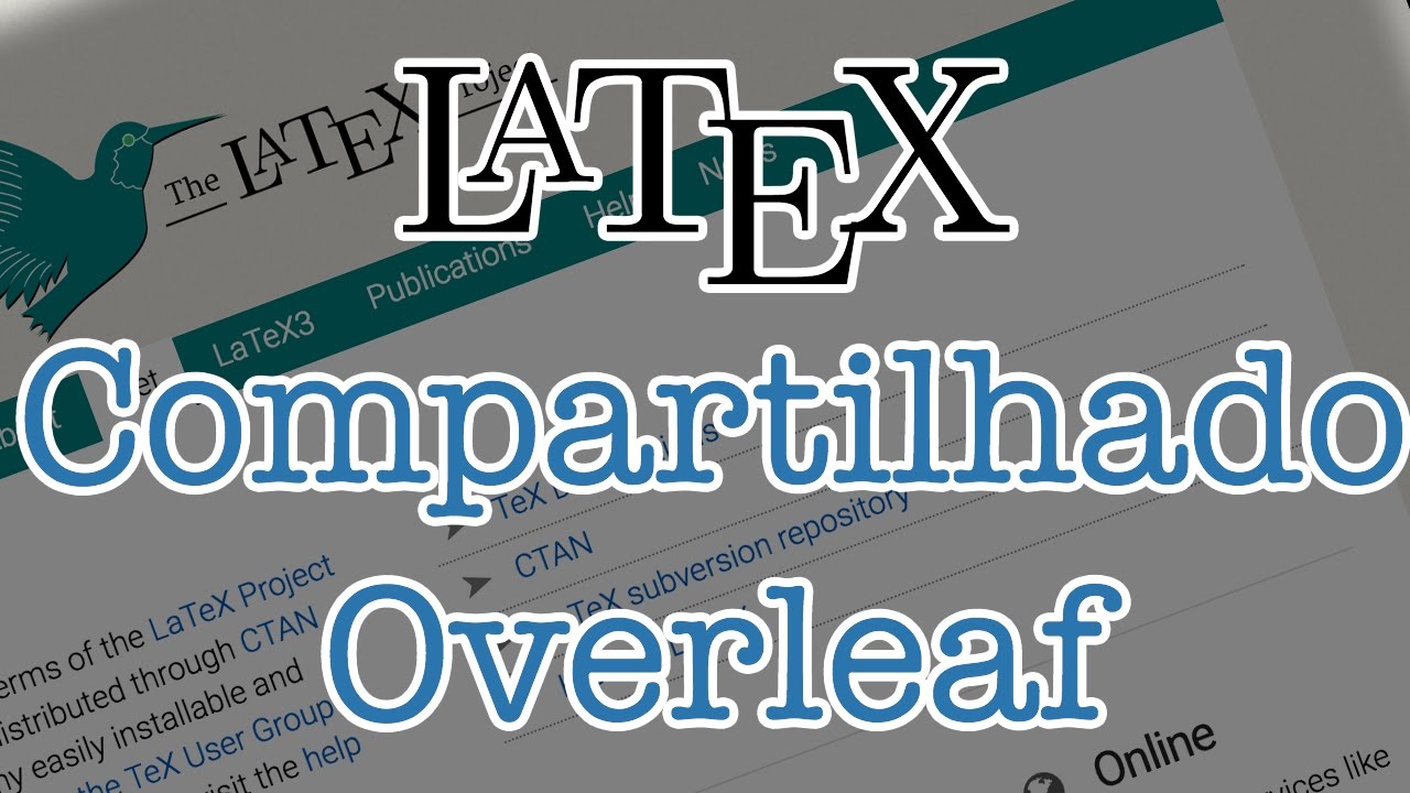 Tutorial Iniciante LateX 9 - Latex Online - YouTube