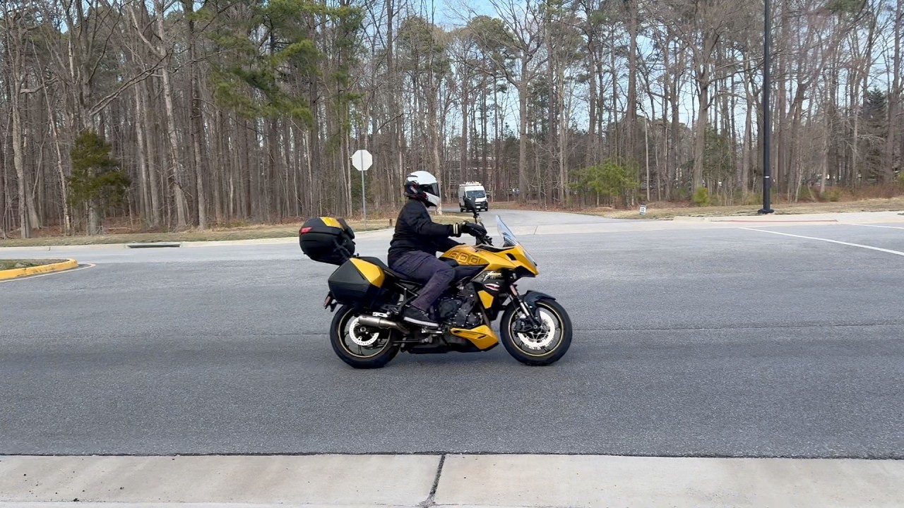 Triumph Tiger Sport 800 LV Corsa Ti Ride By & On Board