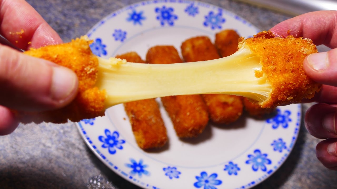 Cheese sticks - easy recipes for lunch or dinner - YouTube