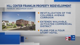 Hill Center Franklin property redevelopment
