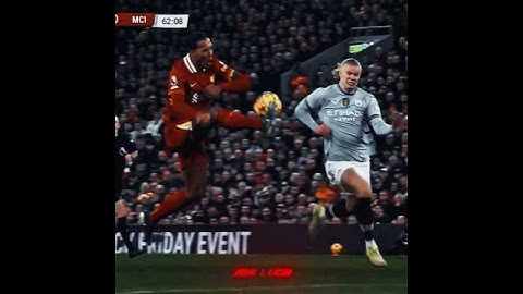 Virgil van djik vs Haaland #virgilvandijk #haaland #liverpool #mancity #trending #footballedits