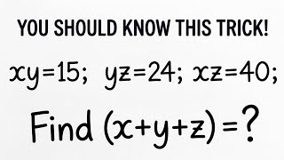 Math Olympiad | A Nice Algebra Problem | Can You Solve this Equation?🤔