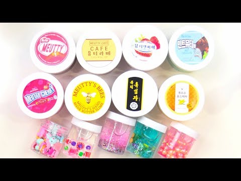 【ASMR】KOREAN SLIME SHOP Review 韓国スライマーさんのスライム【音フェチ】