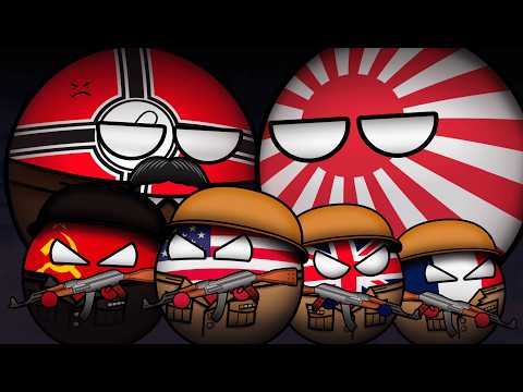 This is how World War II ended - Countryballs Spain