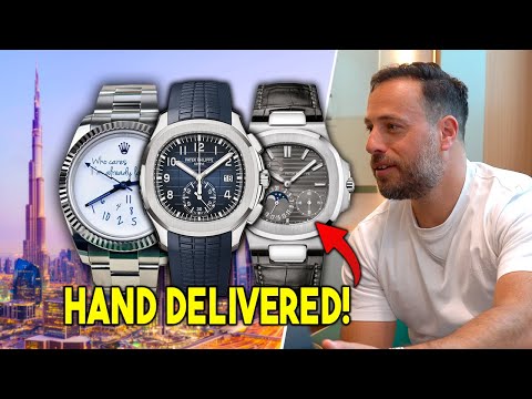 Luxury Watch Trading in Dubai - Hand Delivering Rolex & Patek Watches to a VIP Client