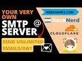Emails with no limits  setup mailcow and racknerd vps send and receive emails cheap and easy