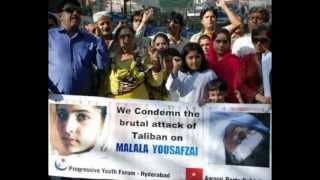 Malala Yousafzai was shot in the head by Taliban gunmen, but survived