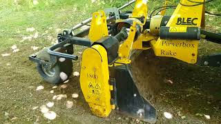 Redexim 1.8m (BLEC T6) Tractor PTO Driven Power Box Harley Rake Hire