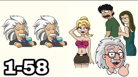 Einstein Brain Games (1-58) Tricky Test Mode All Levels