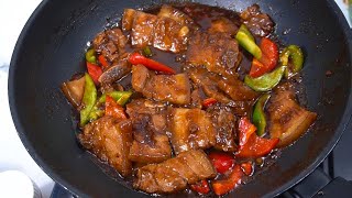 liempo with Oyster Sauce| lagyan mo ng Sprite | 365 Days Pinoy Food | Pork Belly