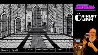 Testing Dark Castle with audio on the RP2350 Fruit Jam 🕹️🏰 screenshot 1