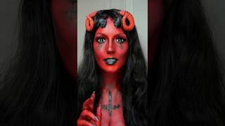 Devil makeup transition 🥸👹 #makeup #cosplay #halloween #devilmakeup #makeuplook Wealth