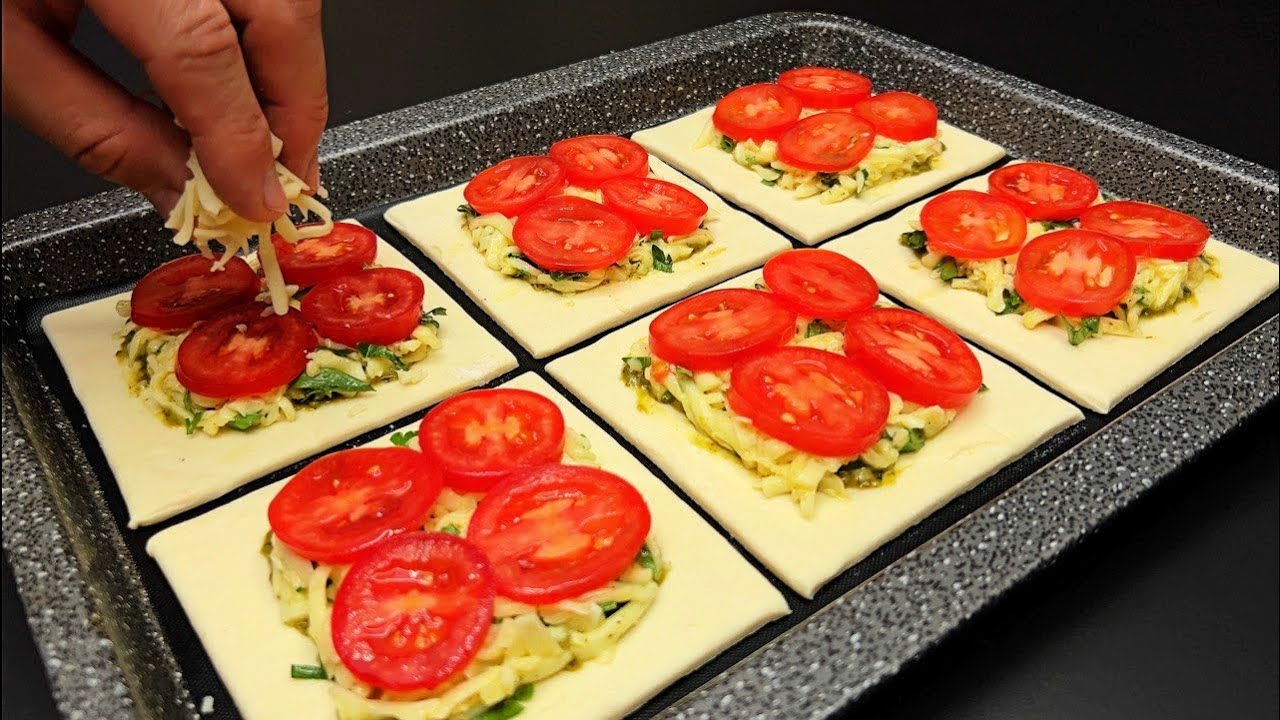 Hast du Blätterteig? Ein neues leckeres Rezept in 5 Minuten! Ein Rezept, das alle überrascht hat!