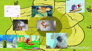 Pencilmate And Her Friends Falling Into A Big Hole Add Round 2