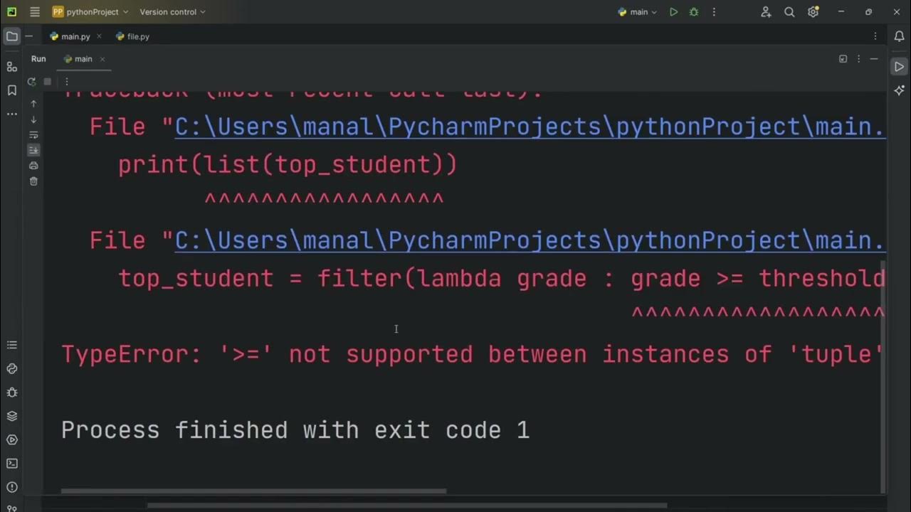 الدرس ٧٠ تطبيق عملي على Zip , Lambda , Enumerate , Filter , Map