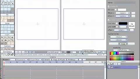 03 01. General Layout-Anime Studio Pro Tutorial