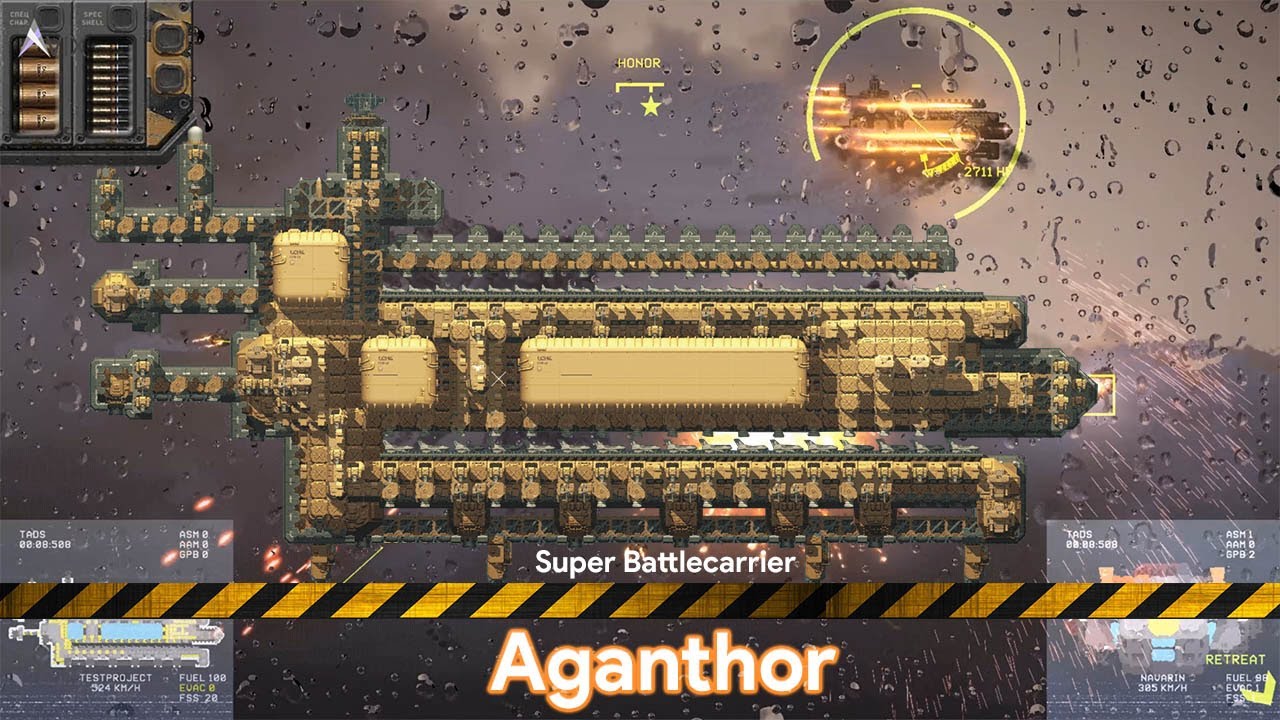 High Fleet - Aganthor Super Battlecarrier