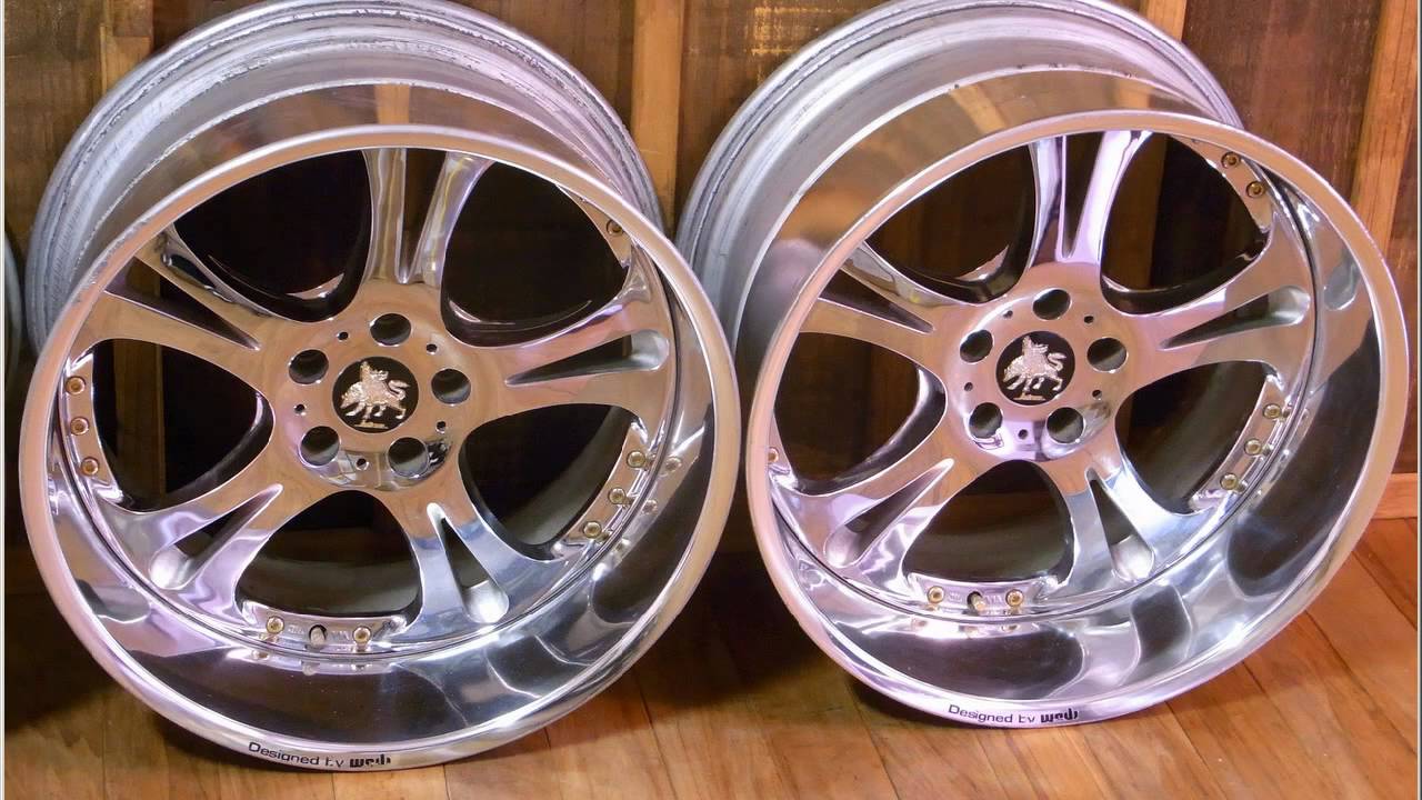 WEDS Kranze Cerberus 19 x 10J -15 / 11J -12 VIP Massive deep dish - YouTube
