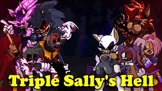 FNF | Triple Sally's Hell | Triple Trouble - Vs Sonic.Exe v2 | Mods/Hard |