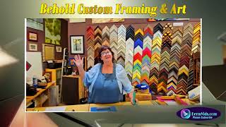 Behold Custom Framing, Bay St Louis, Mississippi #CustomFraming  #BayStLouis #SupportLocal