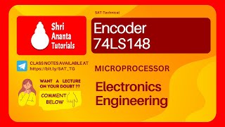 Encoder in Microprocessor I 8085 Microprocessor I Shri Ananta Tutorials -Technical