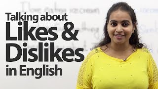 Talking about likes and dislikes -- Advance English Lesson ( Expressions & Phrases) Profile