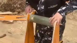 Wooden Rice Mill - Diy
