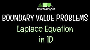 Boundary Value Problems- Laplace Equation in 1D