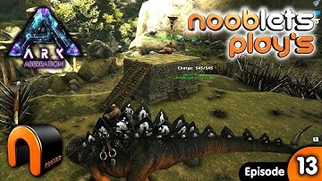 ARK ABERRATION - FINISHED TAMING YAY! Nooblets Lets Play Episode 13