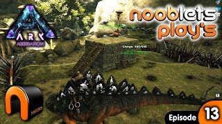 ARK ABERRATION - FINISHED TAMING YAY! Nooblets Lets Play Episode 13