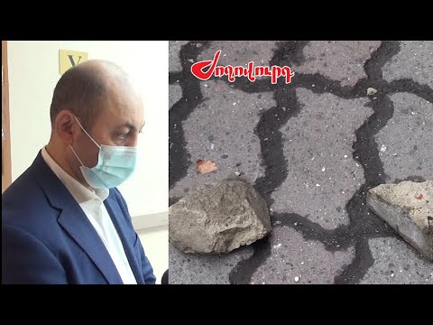 Քարաթափման վտանգ՝ Երևանի կենտրոնում  Ավետ Պողոսյանն անգործության է մատնված
