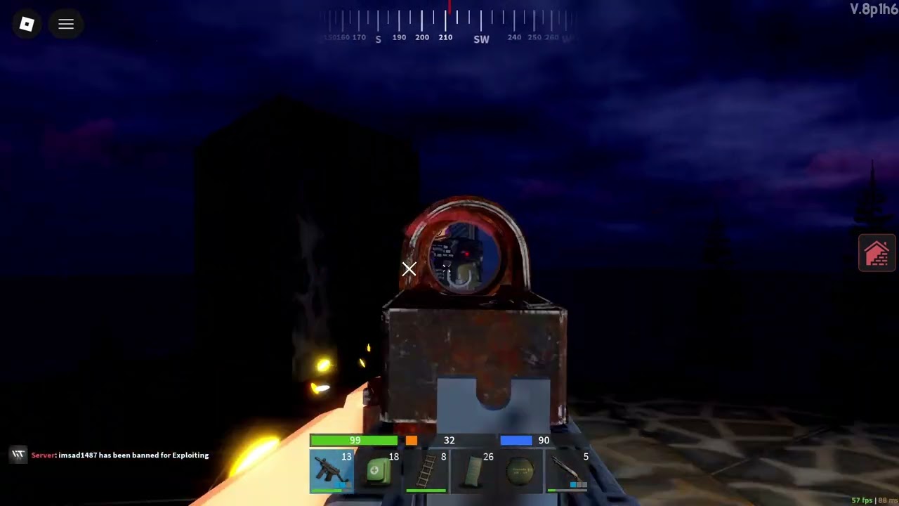 I stole their airdrop in Lone Survival 