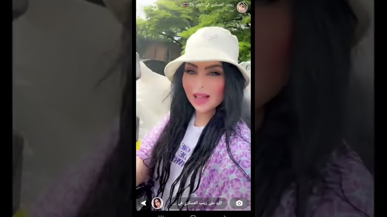رحلة زينب العسكري مع بناتها الى تايلند (سناب سنابات)
